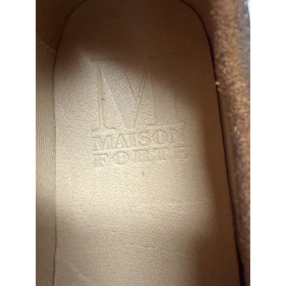 Maison Forte Men’s Slip On Ombré Dark Brown Loafers Pointed Toe Size 10 NWOB main image 11